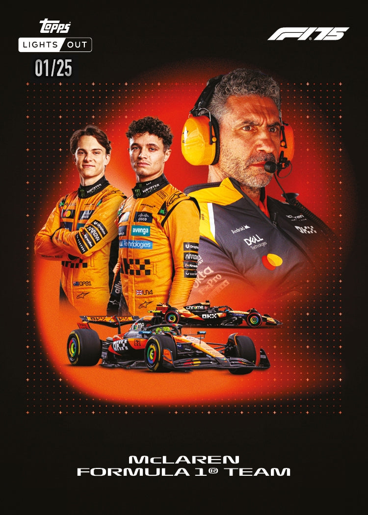 2025 Topps Formula 1 Lights Out