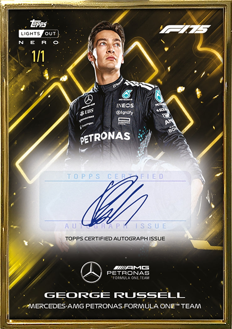 2025 Topps Formula 1 Lights Out