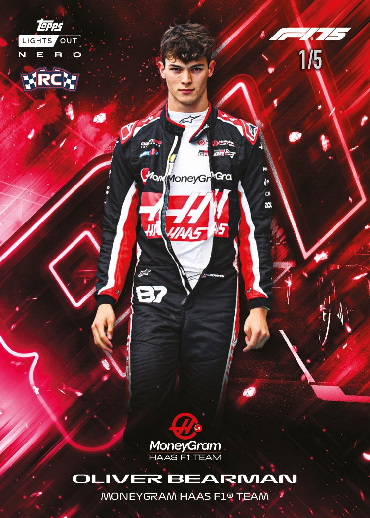 2025 Topps Formula 1 Lights Out