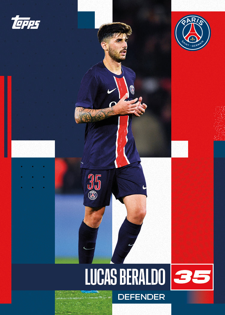 Paris Saint-Germain Team Set Topps 2024/25