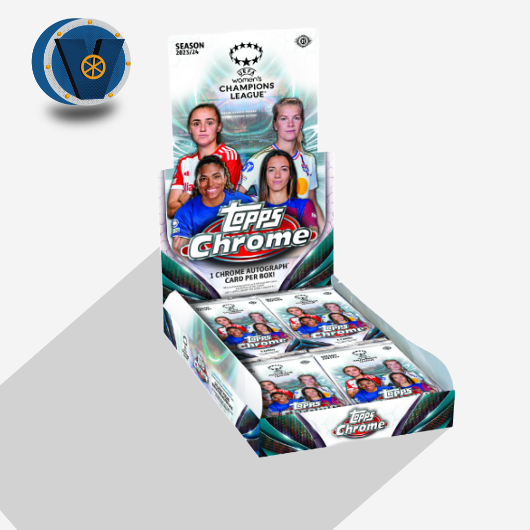 UWCL Women's Chrome Hobby Box Topps 2023-24