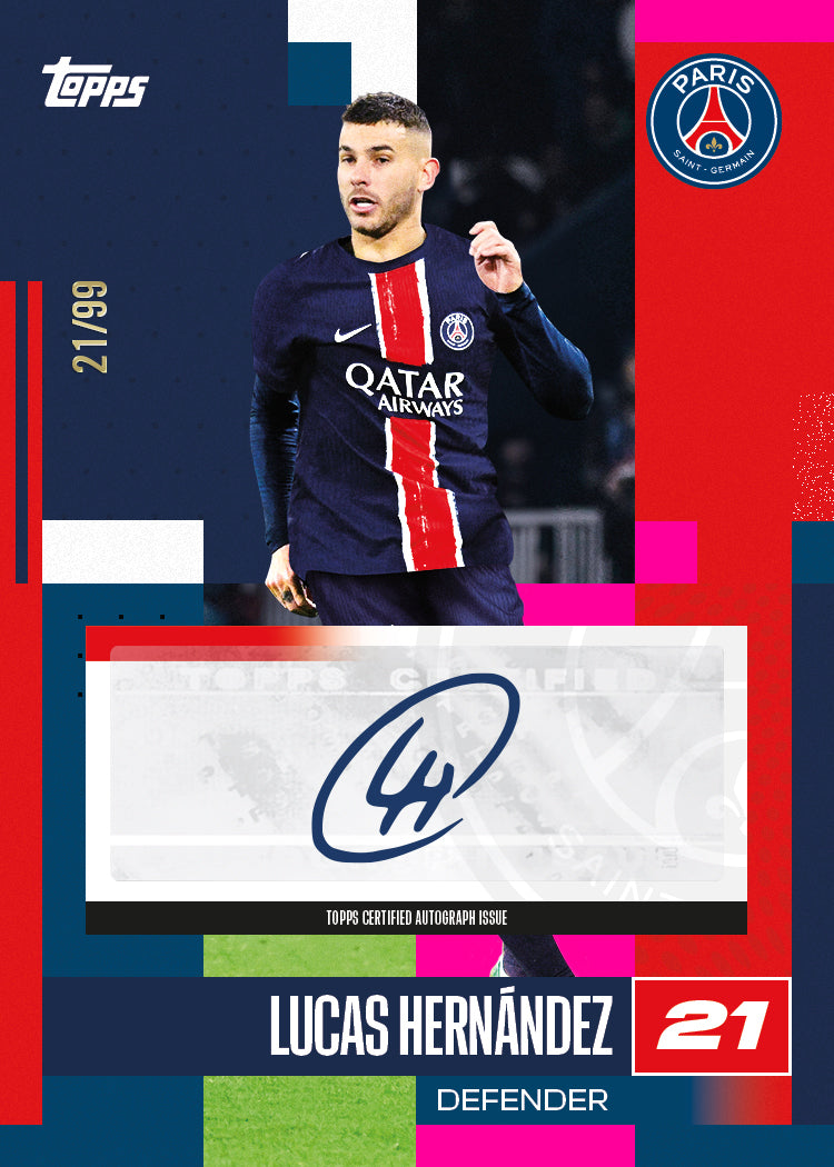 Paris Saint-Germain Team Set Topps 2024/25