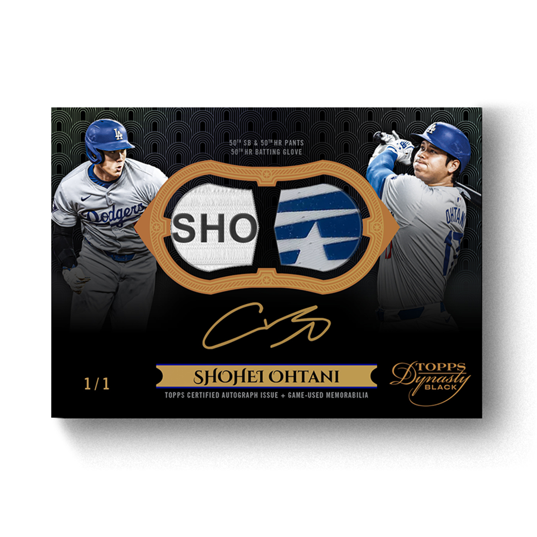 2024 Topps 50/50: Shohei Ohtani Baseball 10-Pack Box