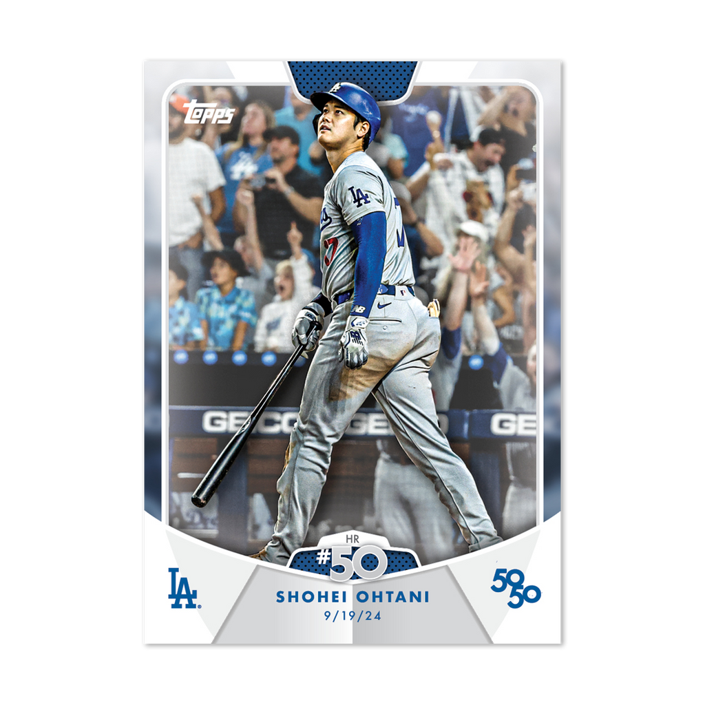 2024 Topps 50/50: Shohei Ohtani Baseball 10-Pack Box