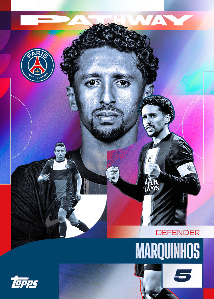 Paris Saint-Germain Team Set Topps 2024/25