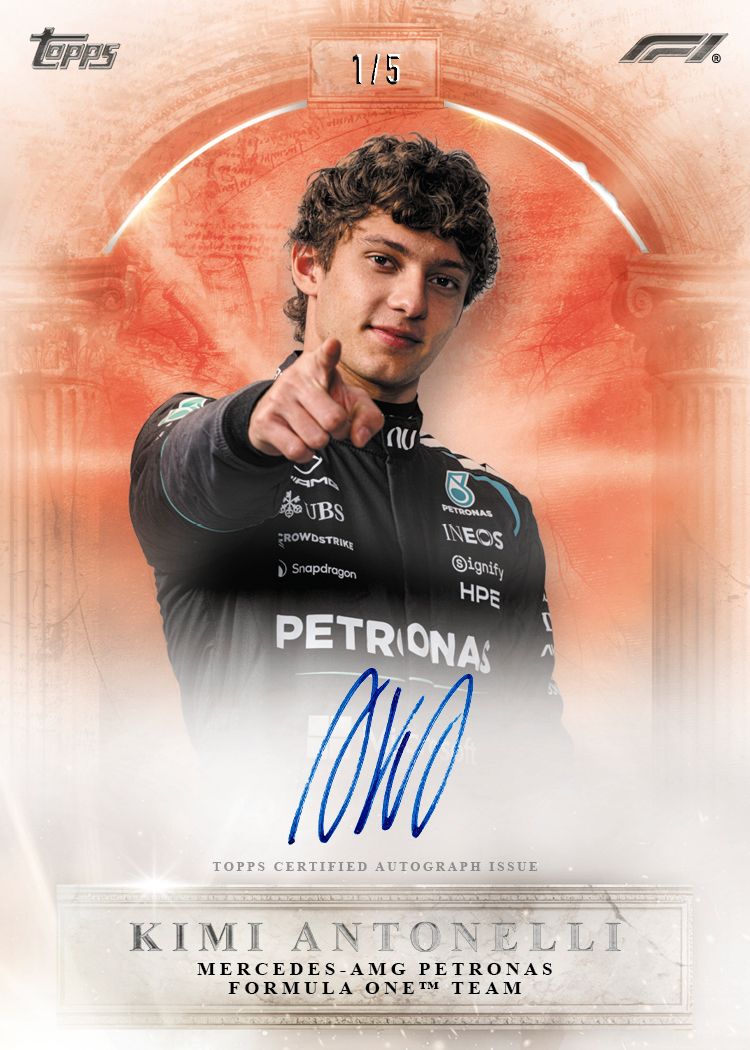 Topps F1 Eccellenza 2026