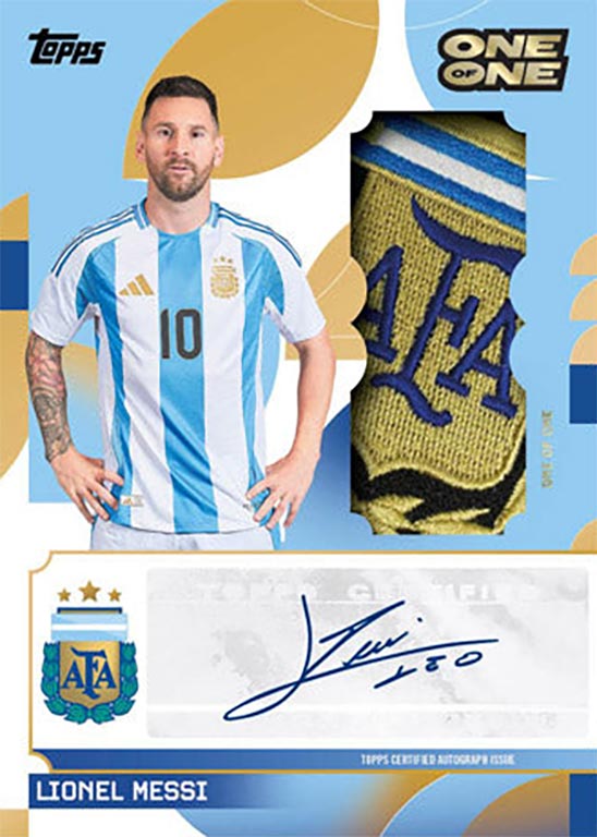 Argentina Team Set Topps 2024-25