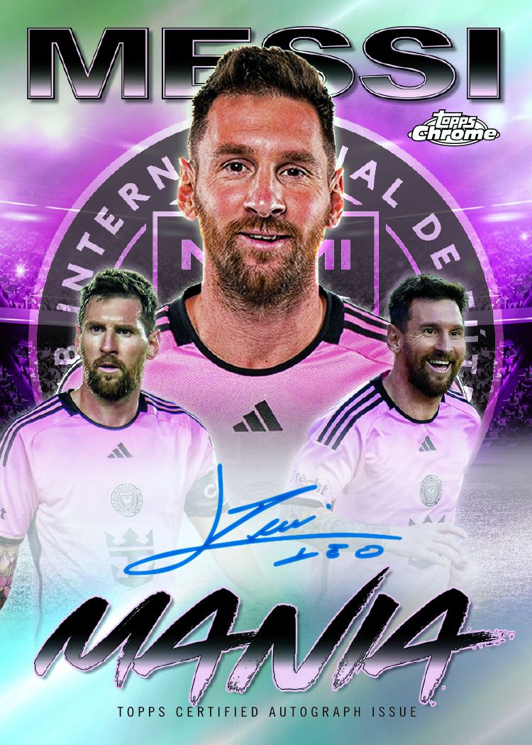 MLS Chrome Mania Topps 2024