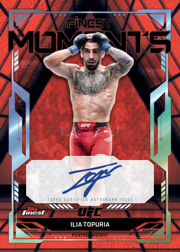 2025 Topps Finest UFC Hobby Box