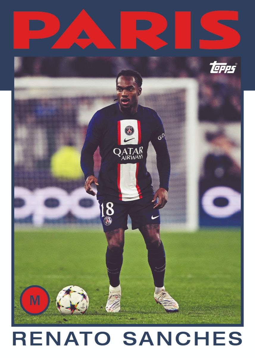 Paris Saint-Germain Team Set Topps 2022-23