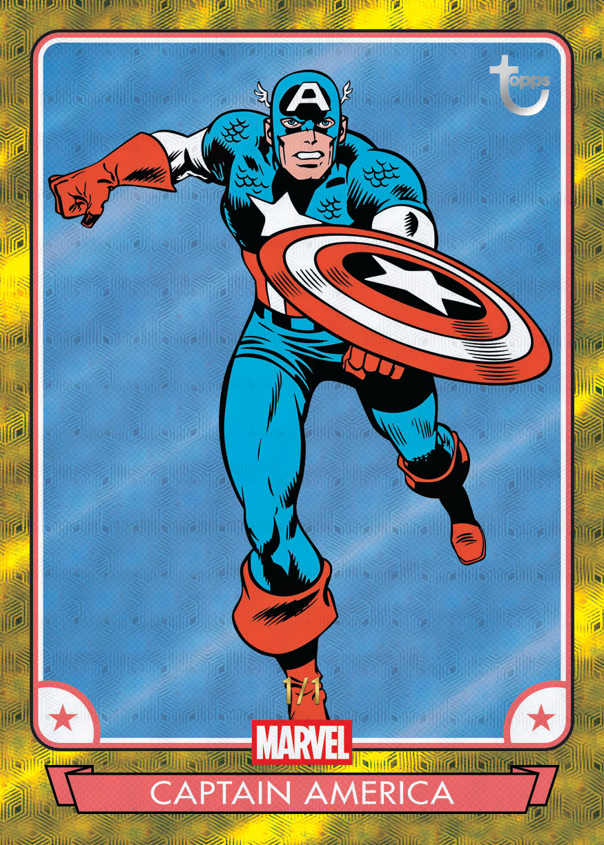 2026 Topps Brooklyn Collection : Captain America 85th Anniversary