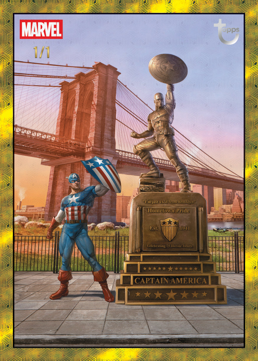 2026 Topps Brooklyn Collection : Captain America 85th Anniversary
