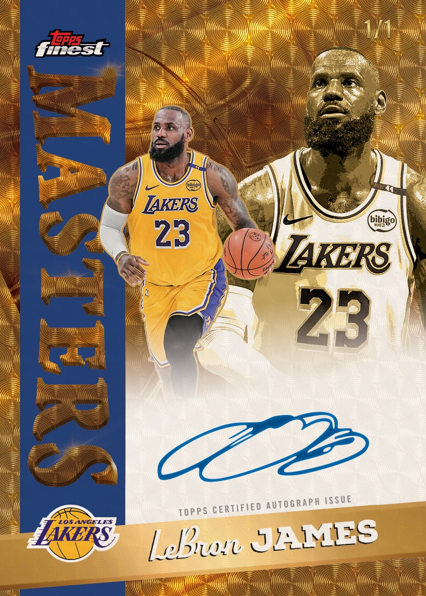 2025-26 Topps Finest Basketball NBA - Hobby Box