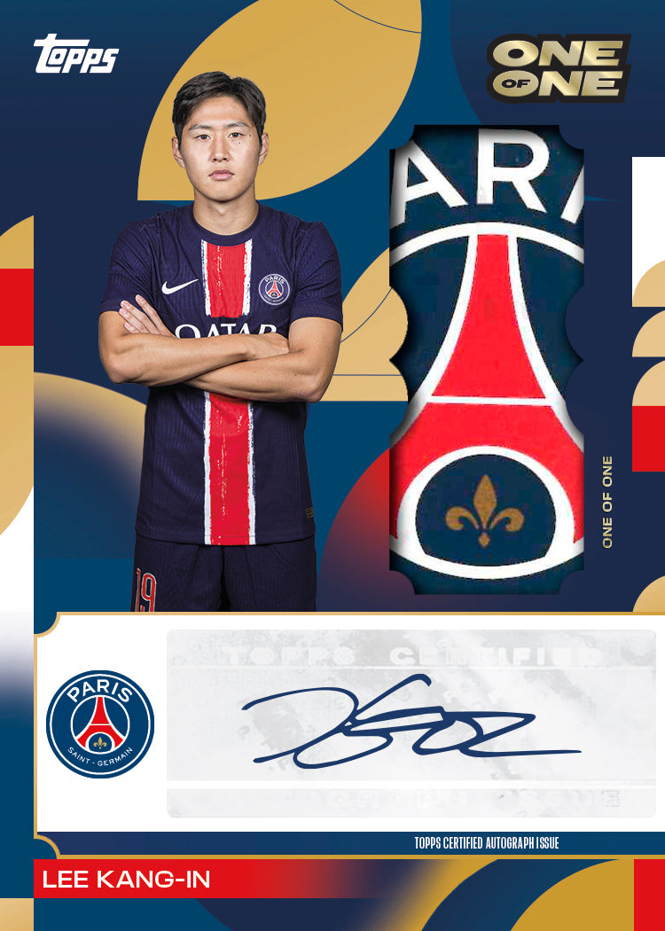 Paris Saint-Germain Team Set Topps 2024/25