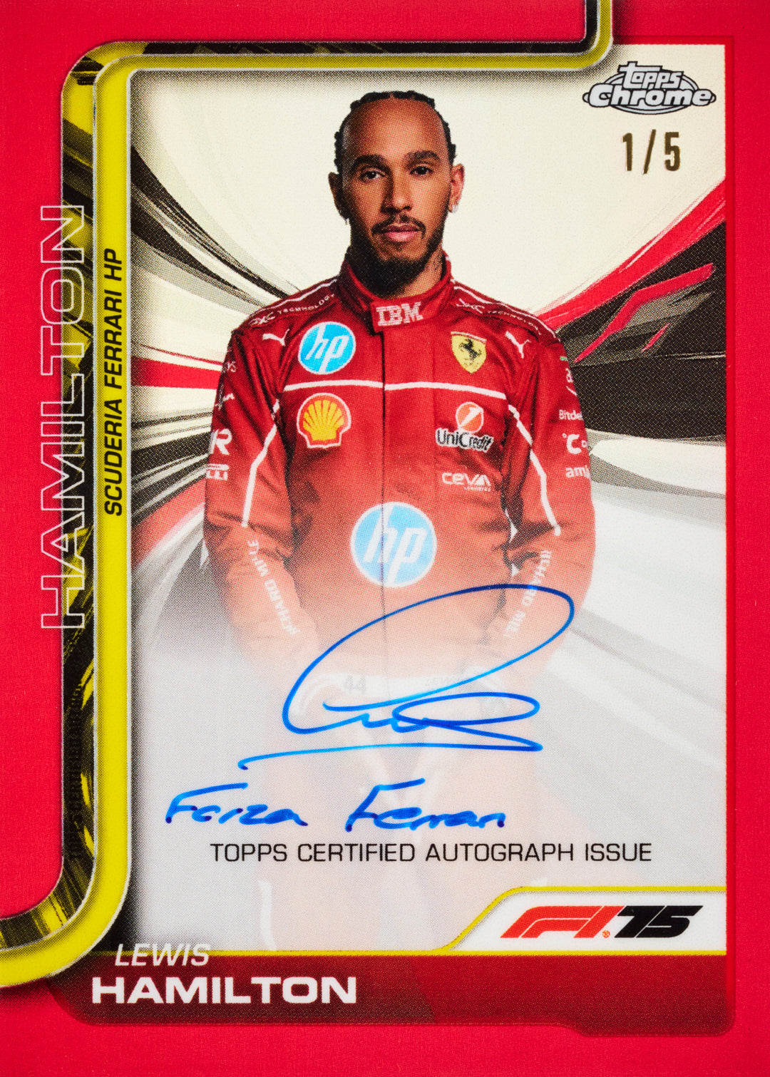 2025 Topps Chrome Formula 1 - Hobby Box