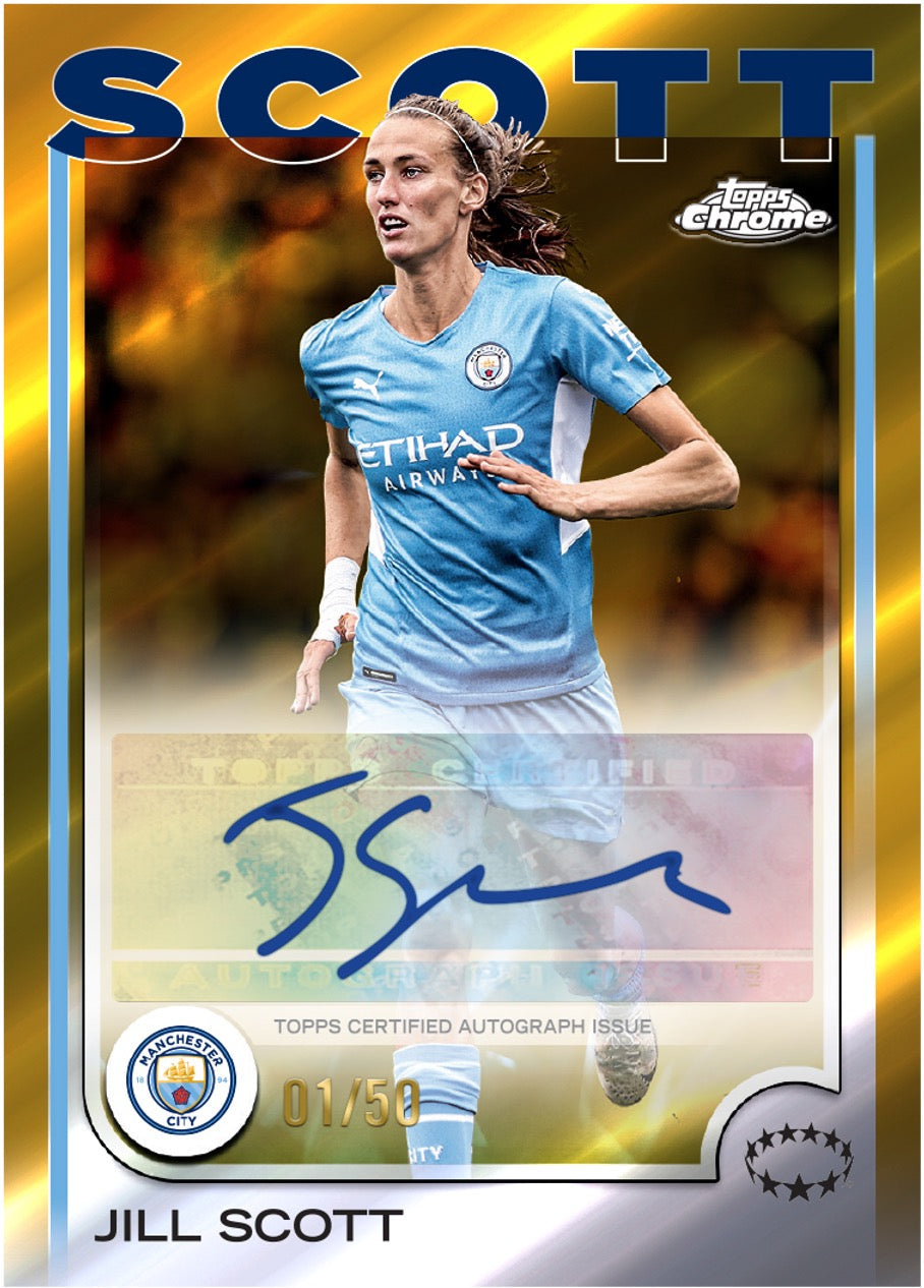 2024-25 Topps Chrome UEFA Women's Champions League UCWL - Hobby Box