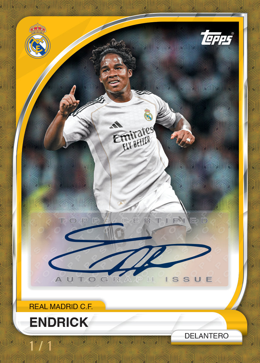 2025/26 Topps Real Madrid Collector Tin