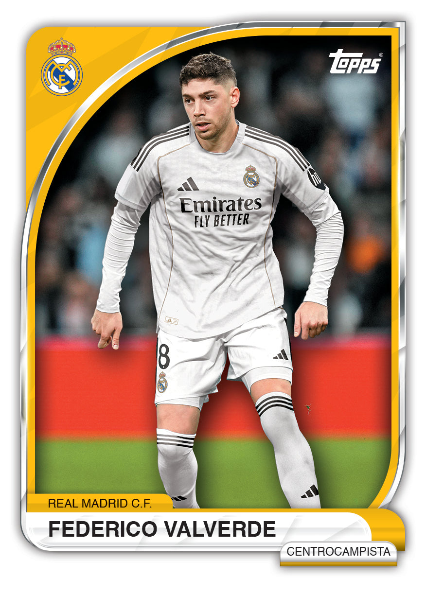 2025/26 Topps Real Madrid Collector Tin
