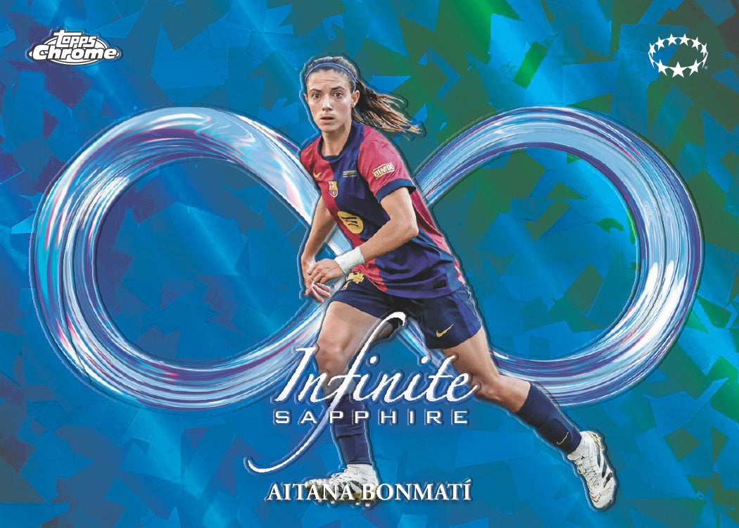 2024-25 Topps Chrome UEFA Women's Champions League UCWL - Sapphire Box