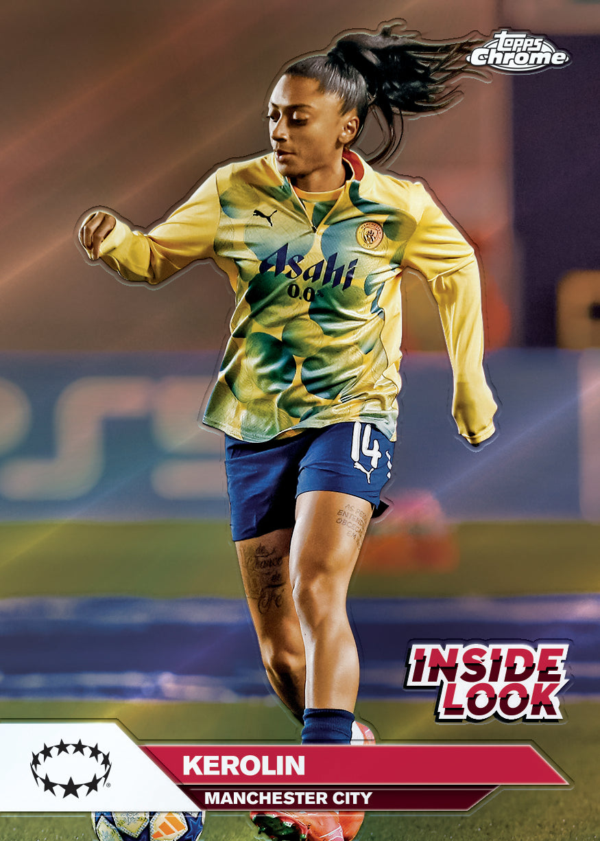2024-25 Topps Chrome UEFA Women's Champions League UCWL - Hobby Box