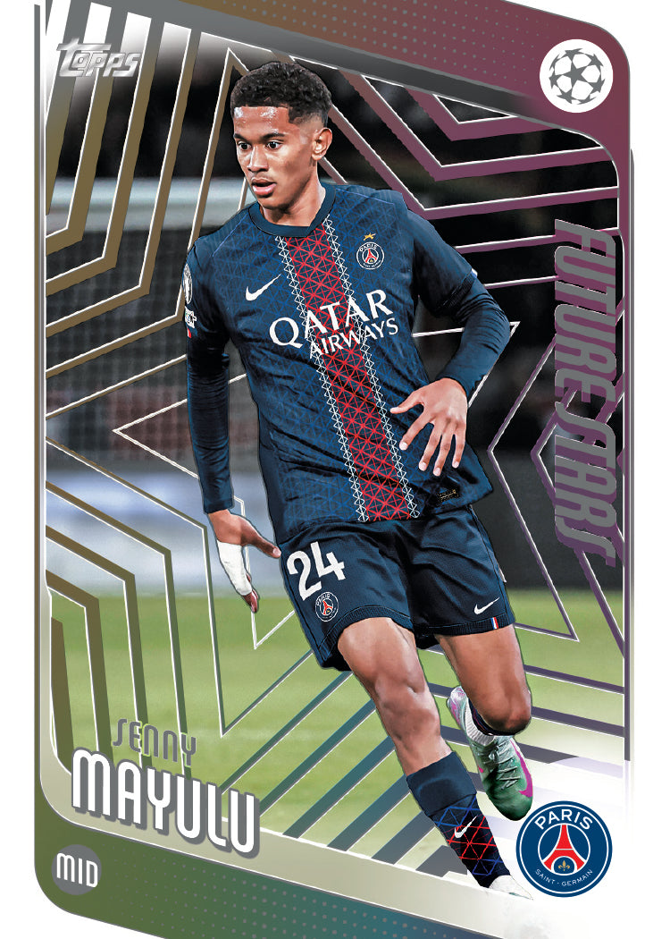 2025-26 Topps UEFA Club Competitions - Hanger Pack