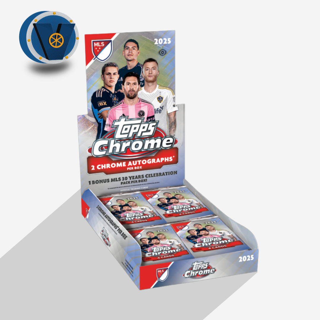 2025 Topps MLS Chrome Hobby Box