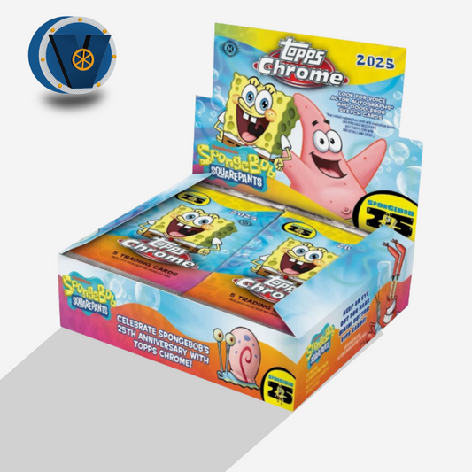 2025 Topps SpongeBob Chrome 25th Anniversary Hobby Box