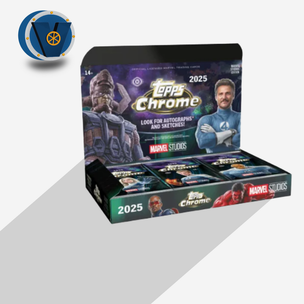 2025 Topps Marvel Studios Chrome Hobby Box 2025