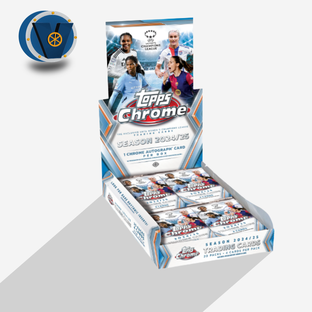 2024-25 Topps Chrome UEFA Women's Champions League UCWL - Hobby Box
