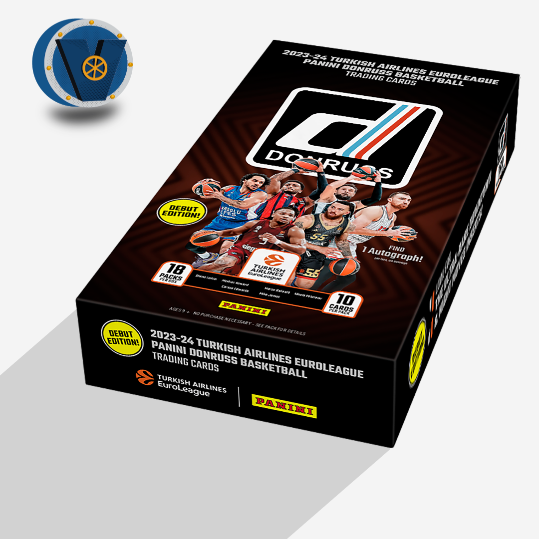 Panini Donruss Turkish Airlines EuroLeague Basketball Hobby Box 2023-24