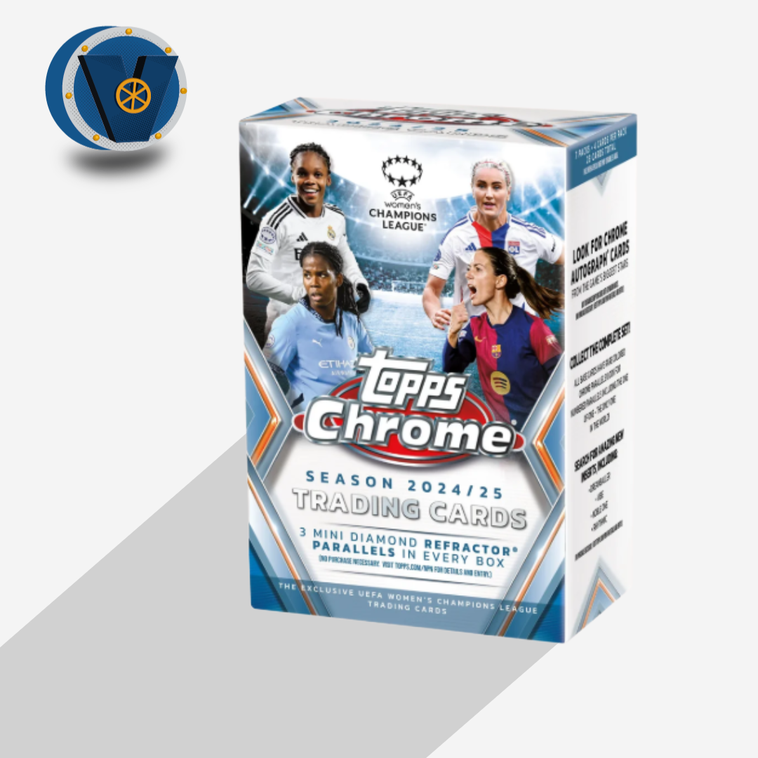 2024-25 Topps Chrome UEFA Women's Champions League UCWL - Value Box