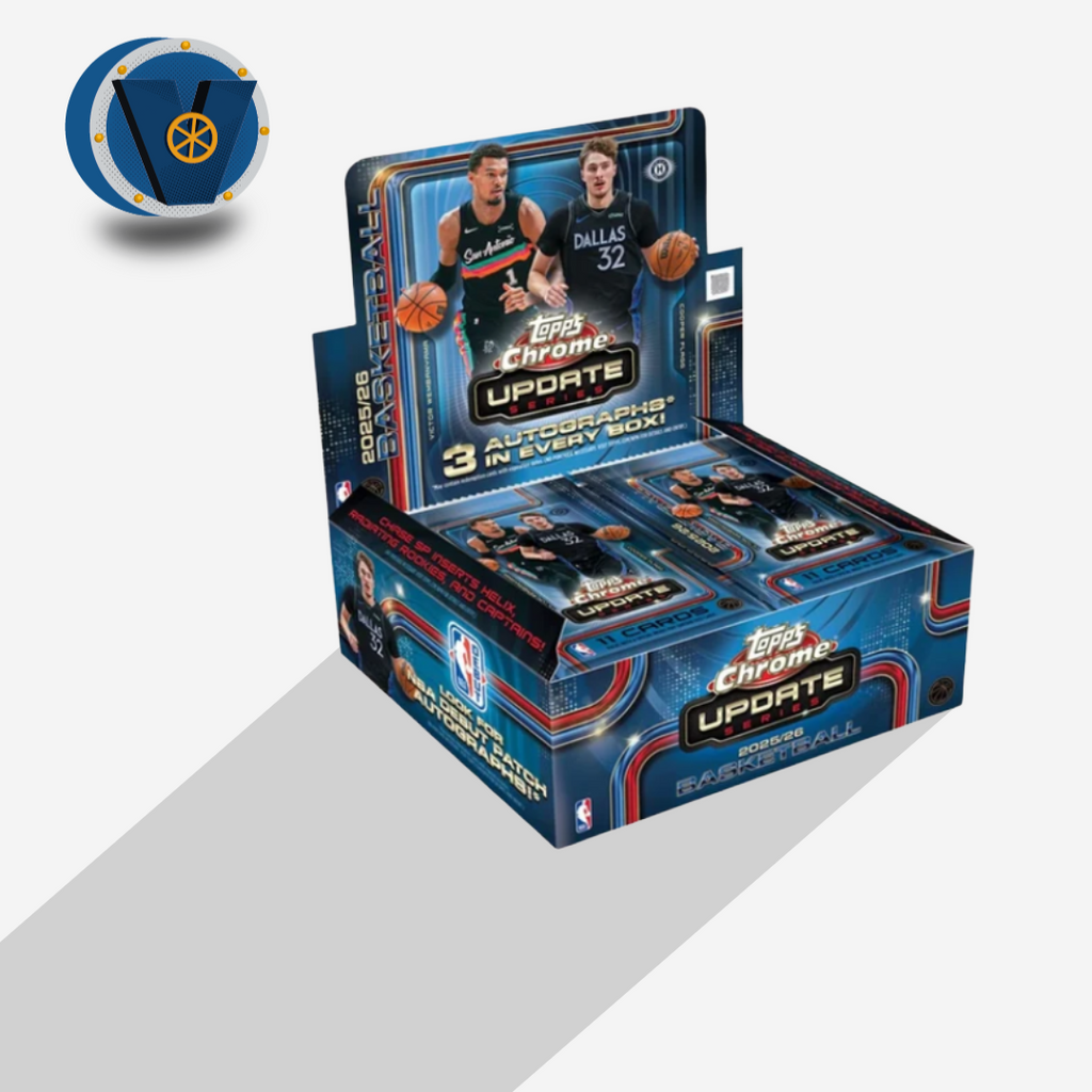 2025-26 Topps Chrome Updates NBA Basketball - Hobby Jumbo Box