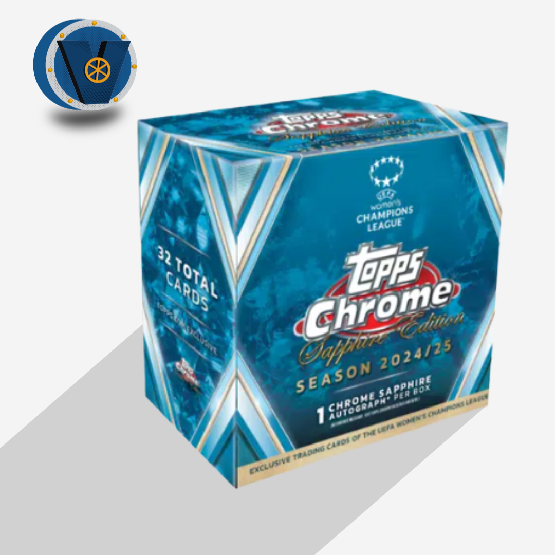 2024-25 Topps Chrome UEFA Women's Champions League UCWL - Sapphire Box