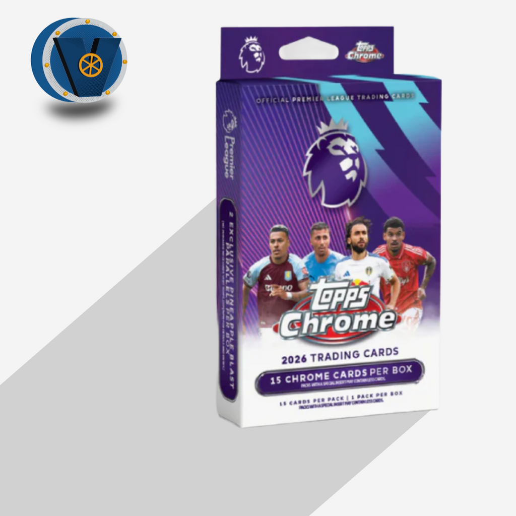 2026 Topps Chrome Premier League - Hanger Pack