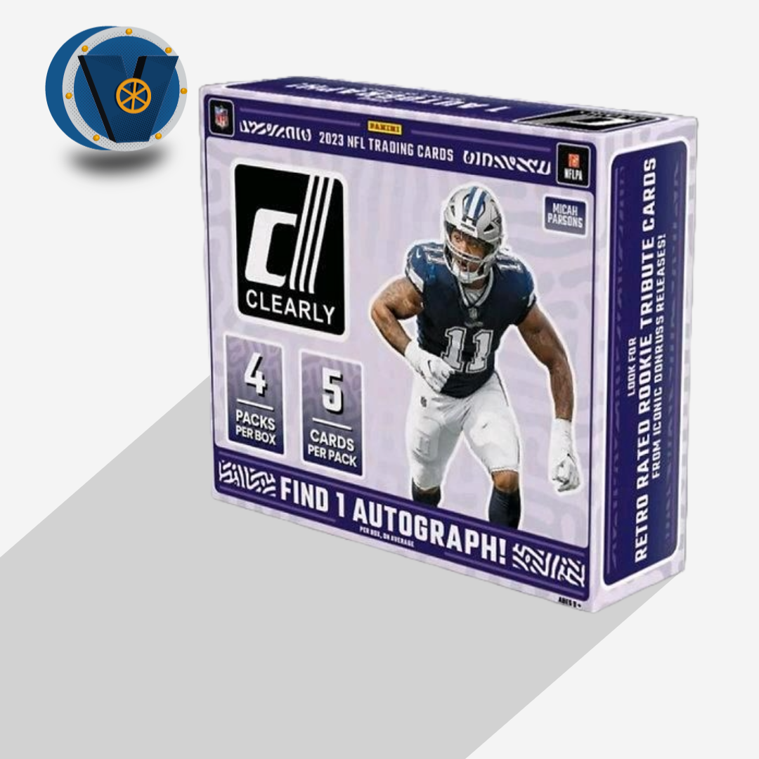 Panini Clearly Donruss Football Hobby Box 2023