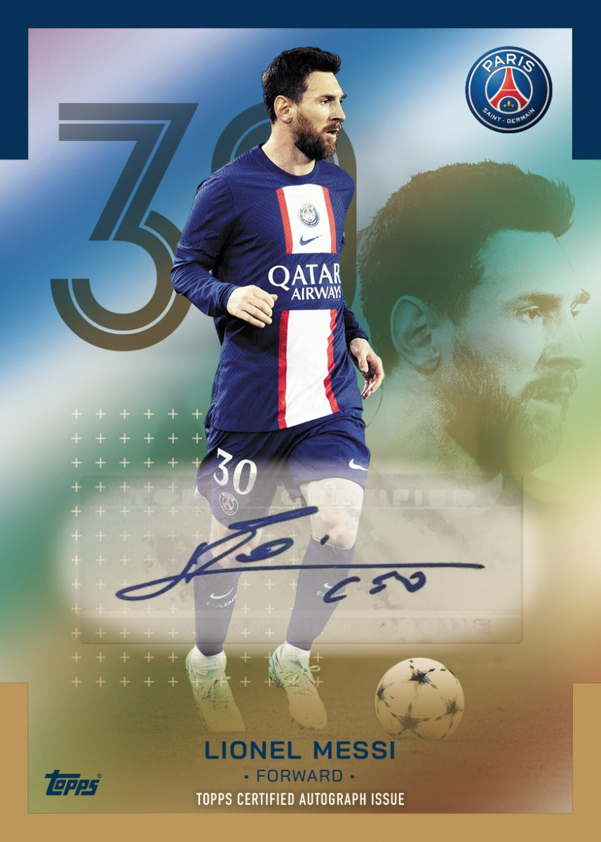 Paris Saint-Germain Team Set Topps 2022-23