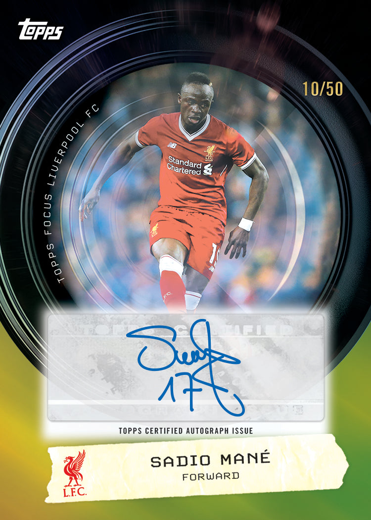 2025-26 Topps Focus Liverpool