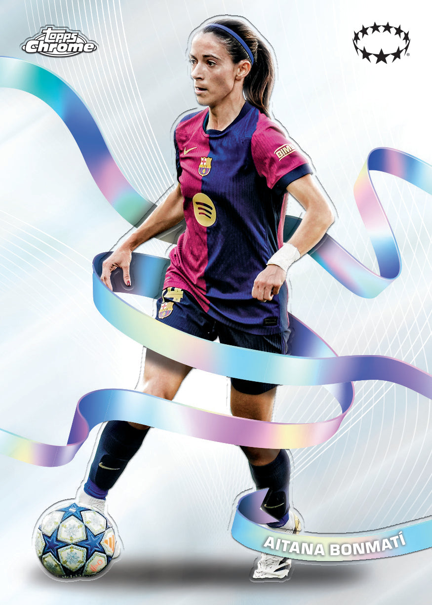 2024-25 Topps Chrome UEFA Women's Champions League UCWL - Hobby Box
