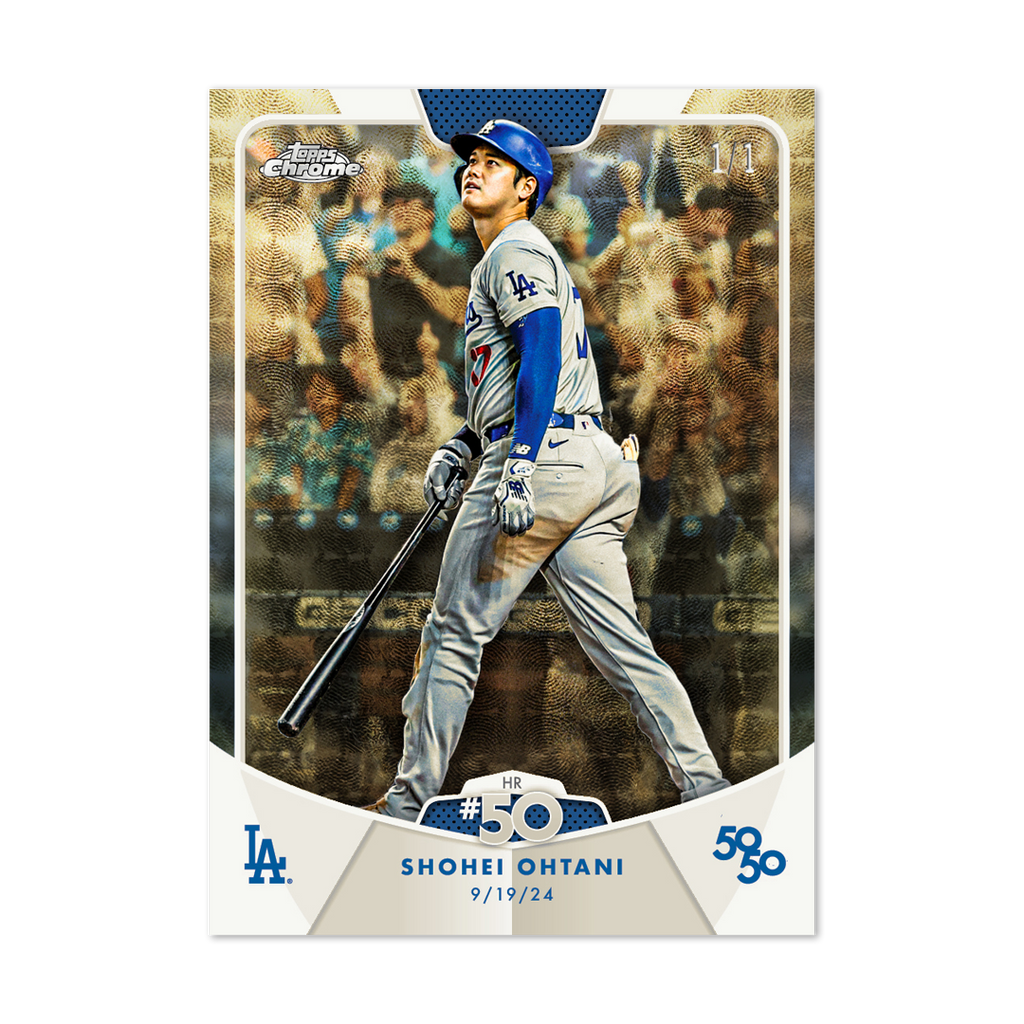 2024 Topps 50/50: Shohei Ohtani Baseball 10-Pack Box