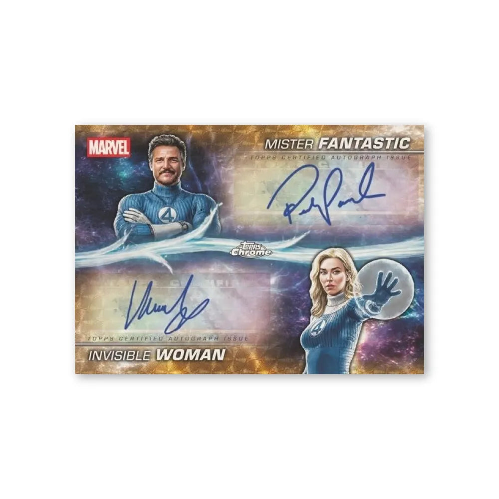 2025 Topps Marvel Studios Chrome Hobby Box 2025