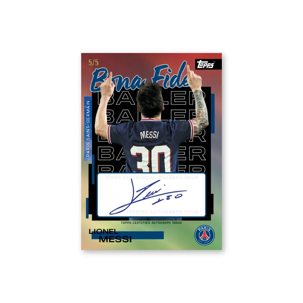 2025-26 Topps Team Set Paris Saint Germain PSG